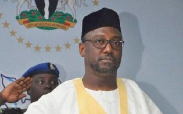 GOVERNOR SANI BELLO FELICITATES  WITH MUSLIMS ON  EID-IL-FITR