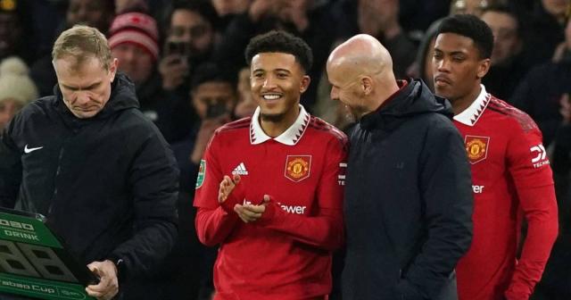 Erik Ten Hag charges Manchester United players to win EFL Cup following qualification for Final