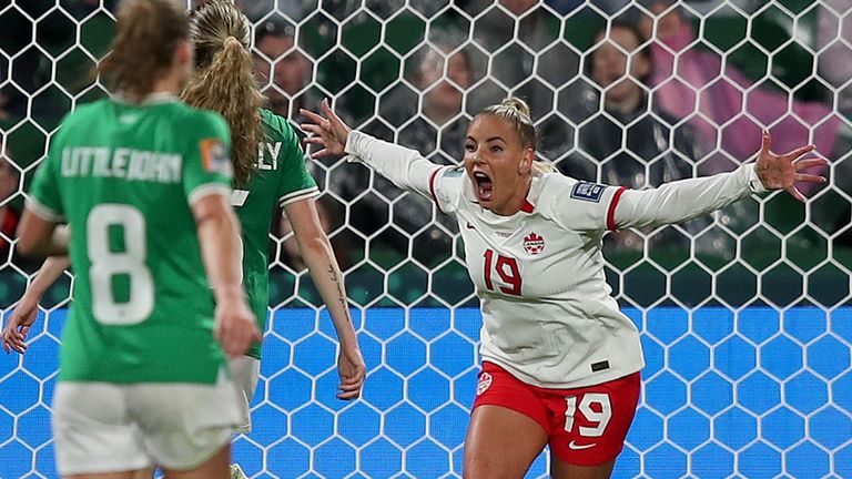 Canada Knocks Republic of Ireland Out of Women’s World Cup