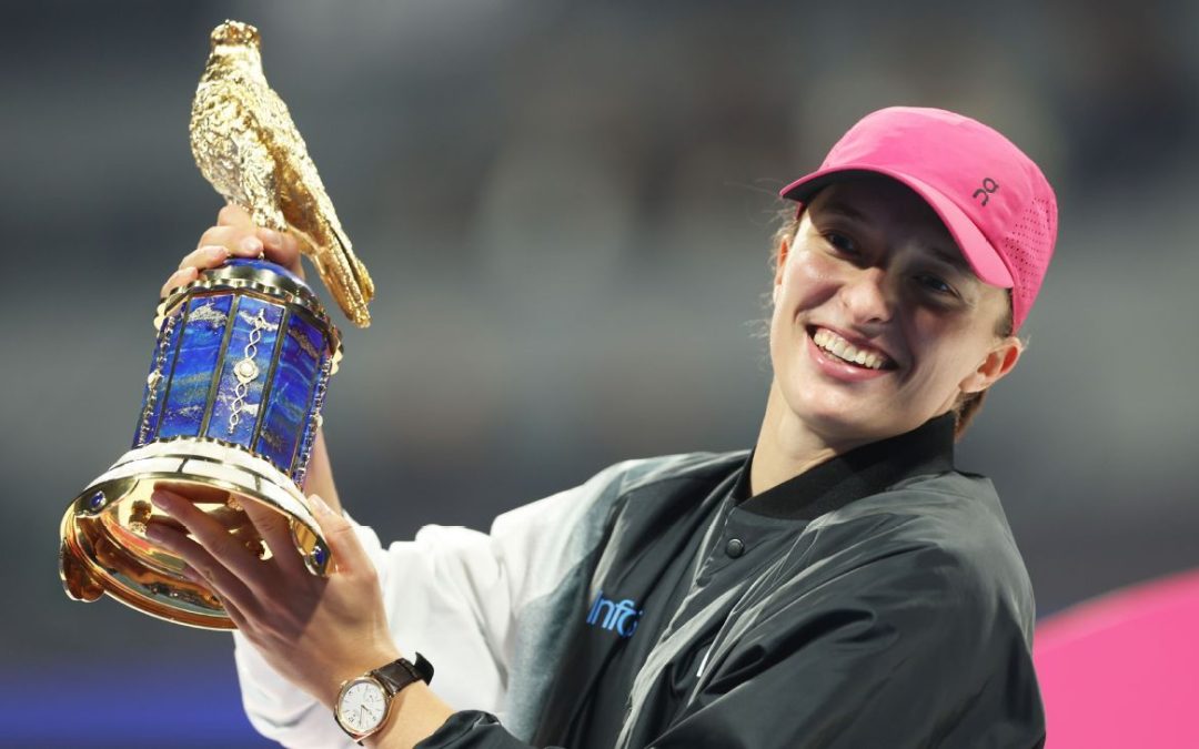 IGA Swiatek wins Qatar Open for third consecutive year