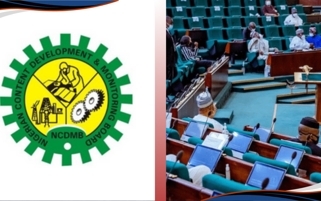 HOUSE COMMITEE PROBES NCDMB