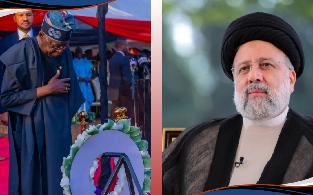 President Tinubu Extends Condolences to Iran Following Helicopter Crash Tragedy