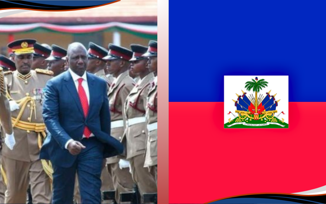 Kenya’s President Ruto Announces Deployment of Peacekeeping Police to Haiti Within Three Weeks to Address Escalating Gang Violence