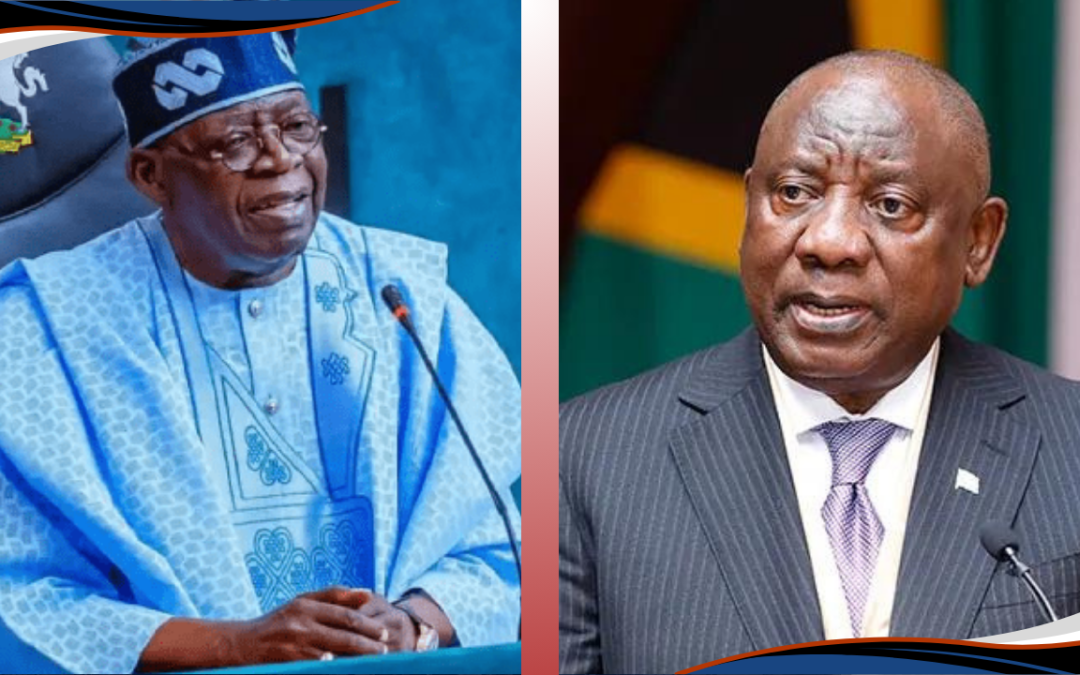 President Tinubu Returns from Ramaphosa’s Inauguration in South Africa