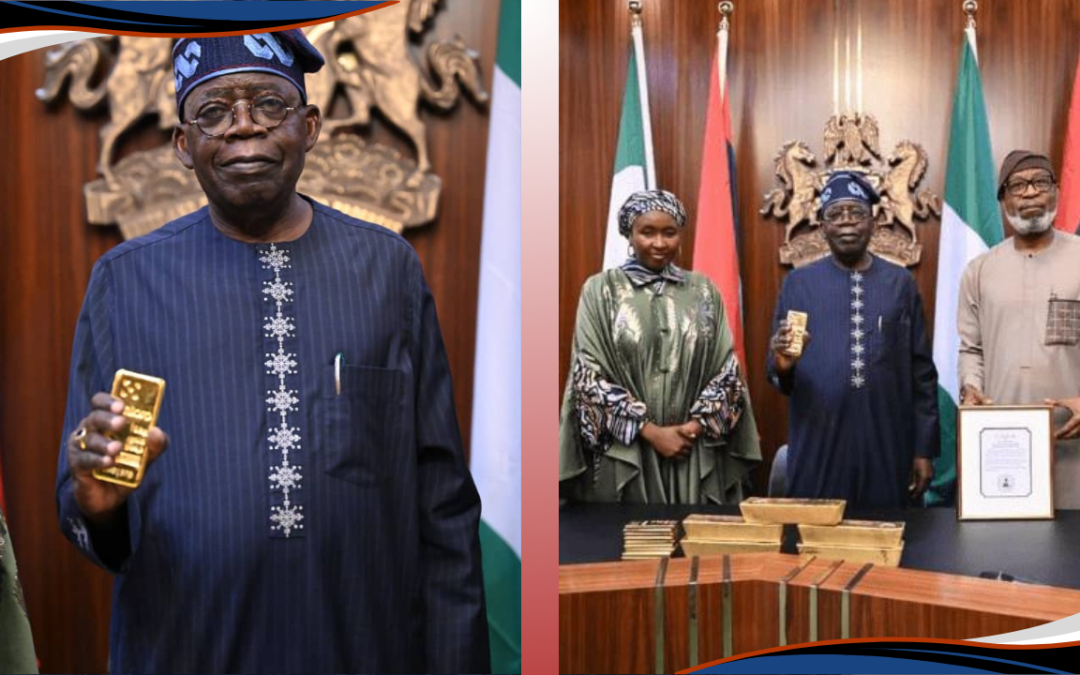 President Bola Tinubu Commends National Gold Purchase Program on First Commercial Transaction