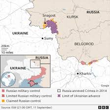 Russia Recaptures 10 Settlements in Counter-Offensive; Ukraine Claims 1,300 sq km of Russian Territory
