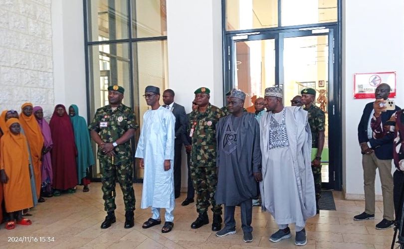 NSA Nuhu Ribadu Hands Over 19 Rescued Kidnap Victims to Defence Chief