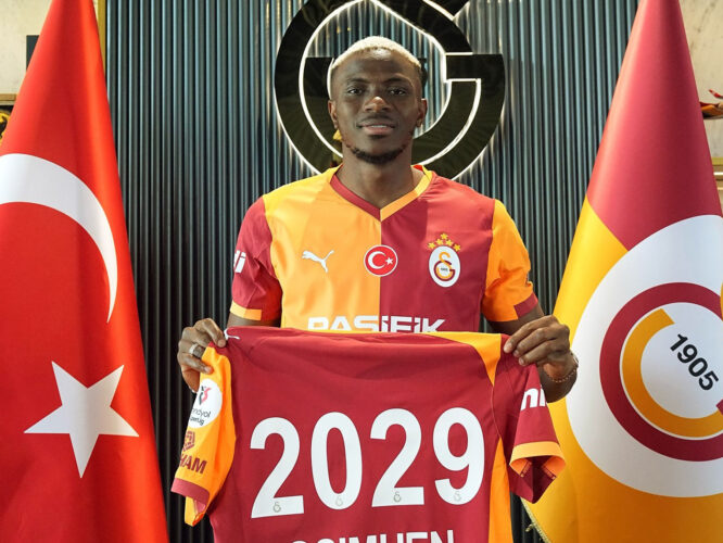 Victor Osimhen Joins Galatasaray in €75M Record Deal, Vows Champions League Glory