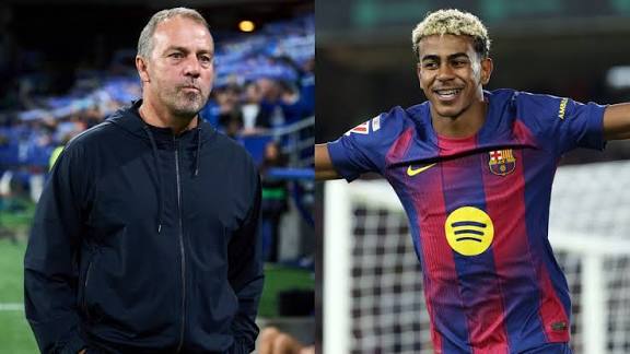 Barcelona Coach Hansi Flick Backs Lamine Yamal Amid Criticism, Confirms Lewandowski and Olmo Returns Ahead of Elche Clash
