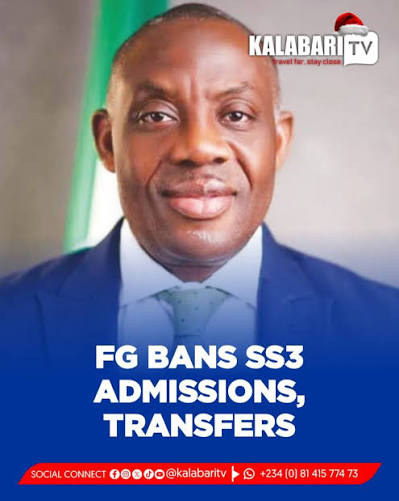 FG Prohibits SS3 Admissions, Transfers in Public and Private Schools